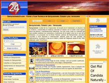 Tablet Screenshot of barquisimeto24.com